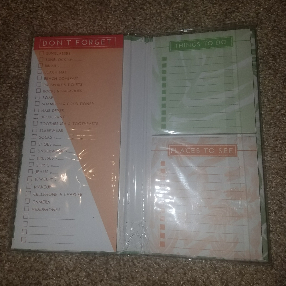 Travel Check List Sticky Notes - Picture 4 of 7